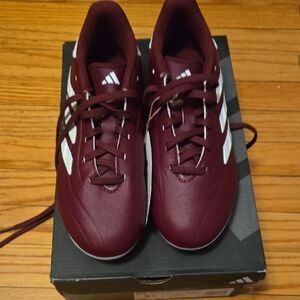 Adidas Men's Burgundy Athletic Shoes
